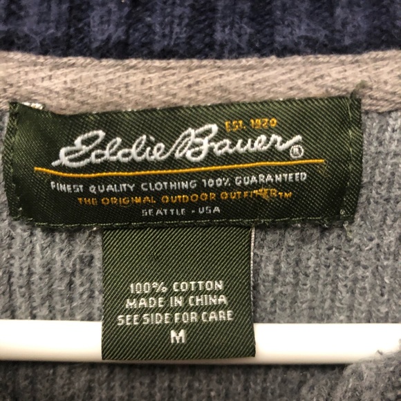 Eddie Bauer Sweater. Medium. - Picture 3 of 3
